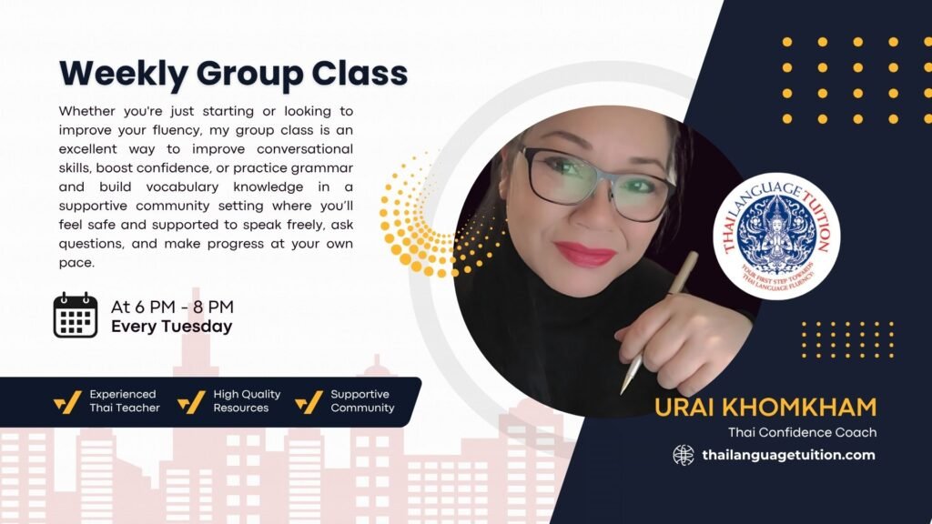 Why Group Thai Classes Can Boost Your Confidence