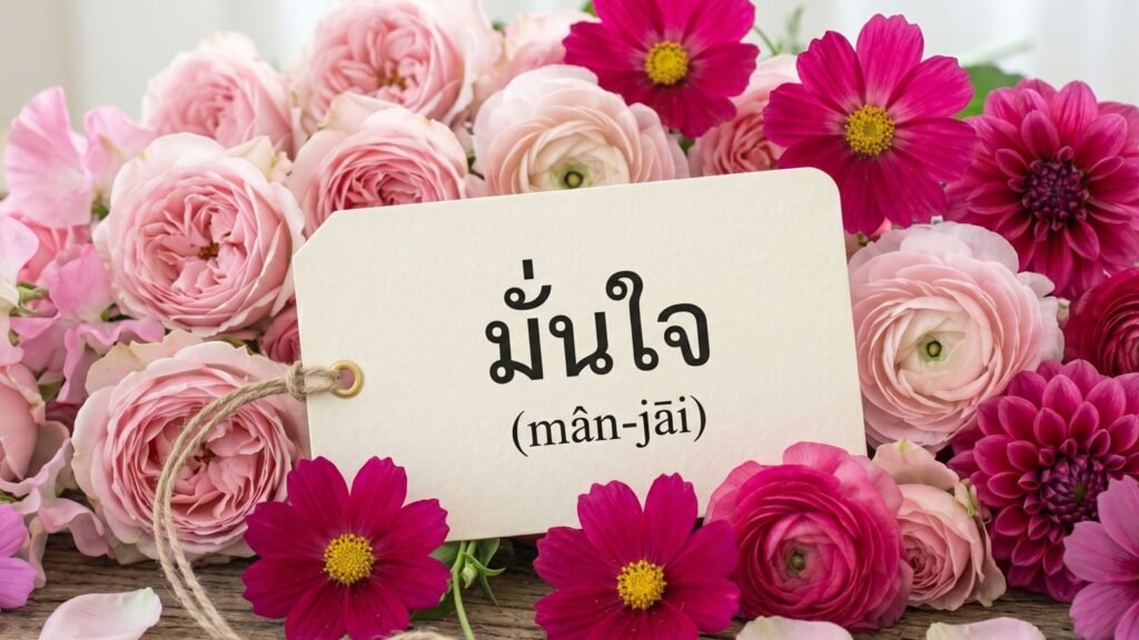 Daily Thai Confidence — Using มั่นใจ (mân-jāi)